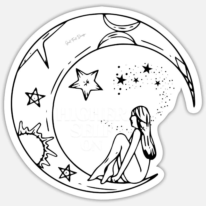 HIGHER Self Sticker Größe S (10 x 10 cm)