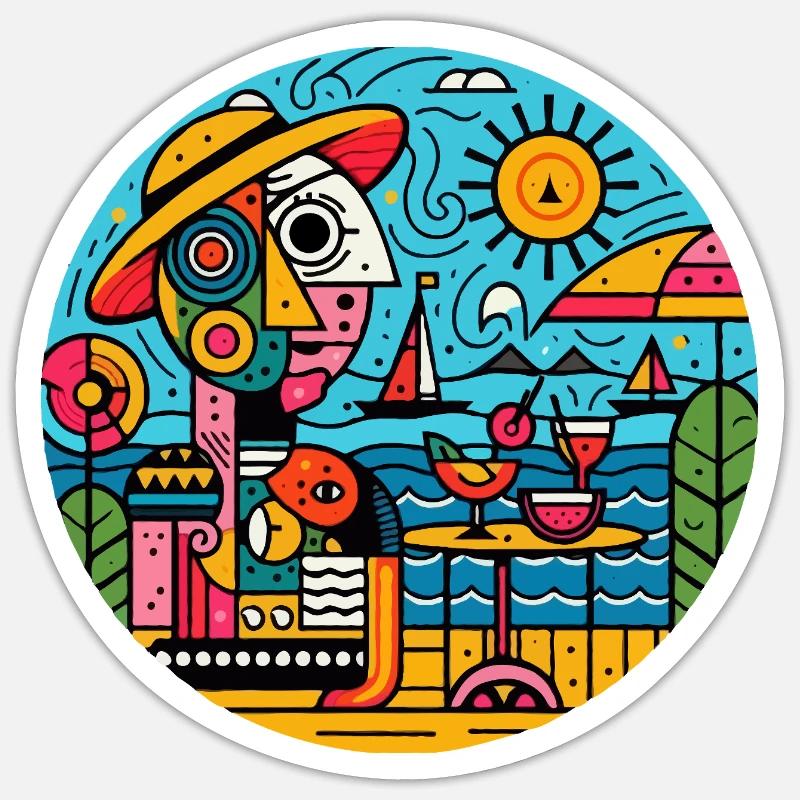 Sticker Größe S (10 x 10 cm) - 