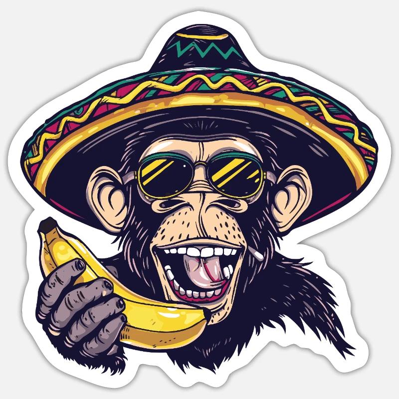 Sticker taille S (10 x 10 cm) - 