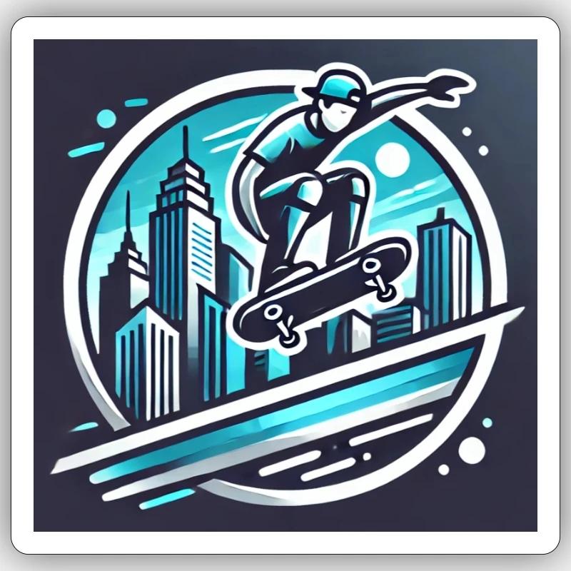 Ride3 Sticker taille S (10 x 10 cm)