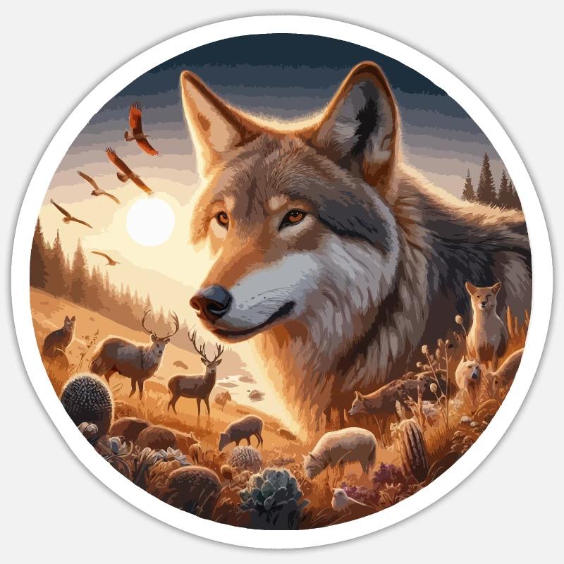 Sticker Größe S (10 x 10 cm) - 