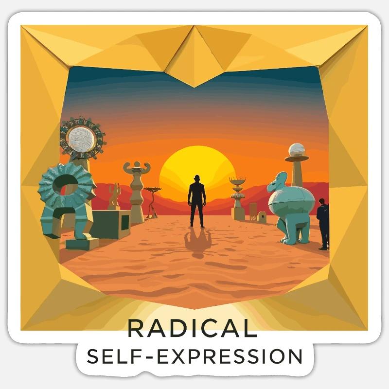 Sticker taille S (10 x 10 cm) - 