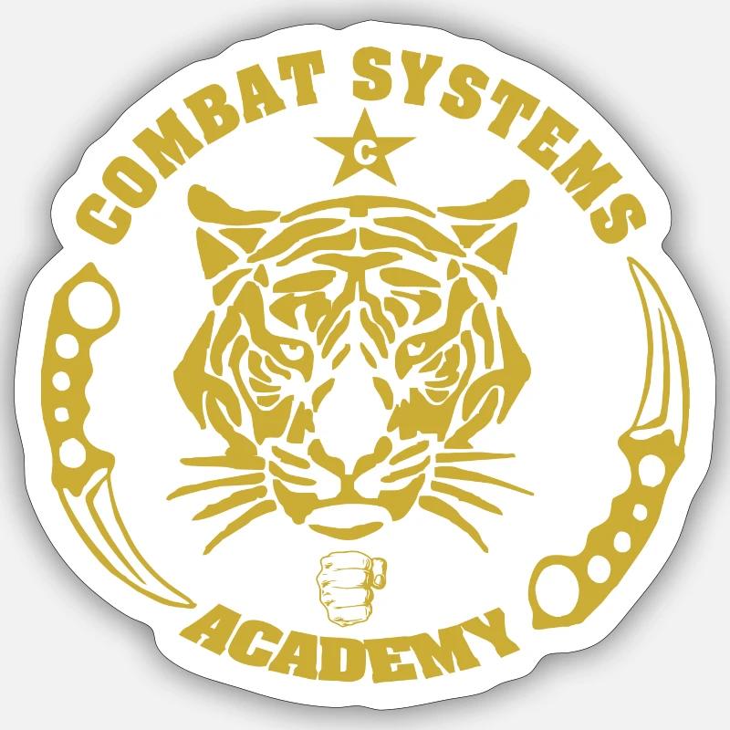 COMBAT SYSTEMS Sticker Größe S (10 x 10 cm)
