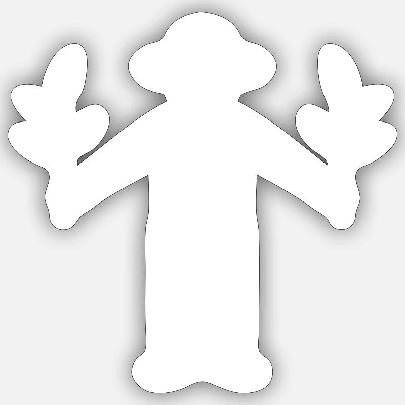 Sticker taille S (10 x 10 cm) - 