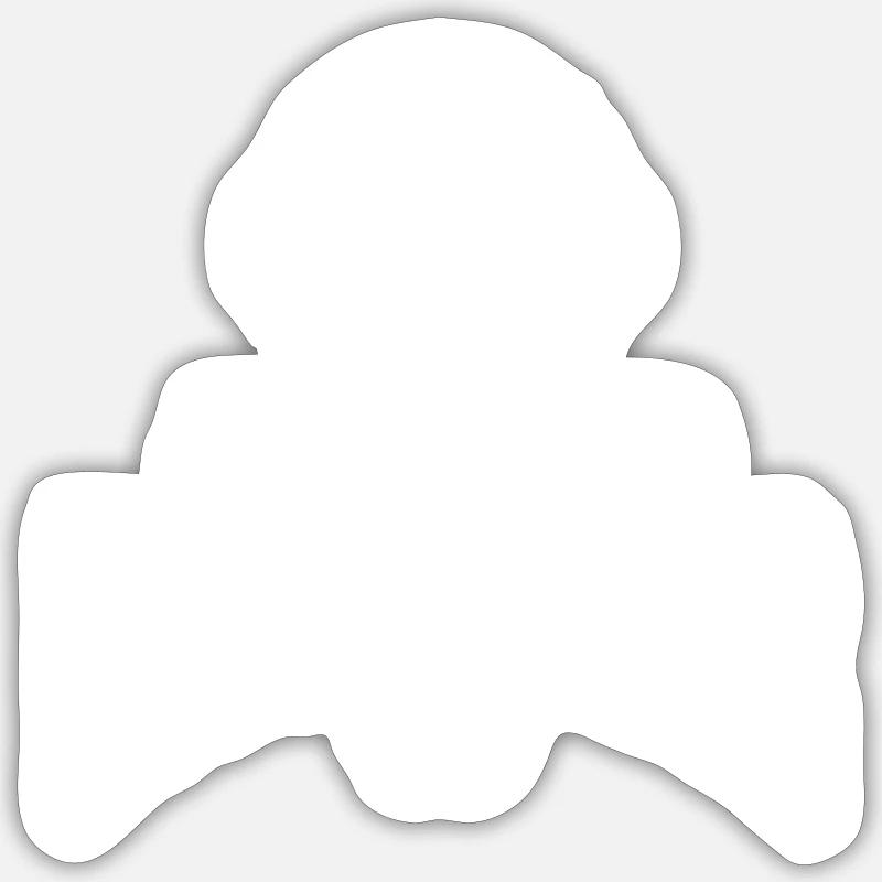 Audio Engineer - Sticker size S (10 x 10 cm) - white matte