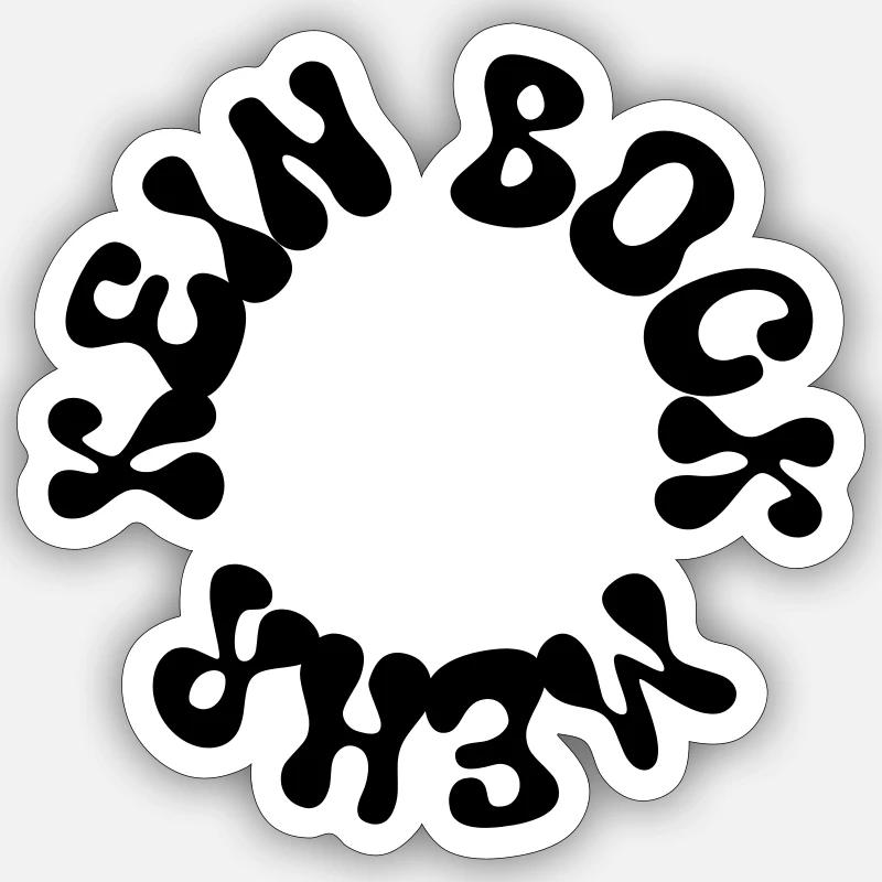 Sticker Größe S (10 x 10 cm) - 