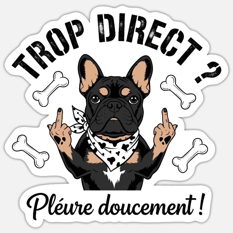 Sticker taille S (10 x 10 cm) - 