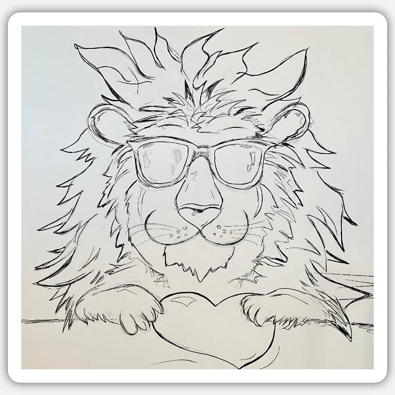 Sticker size S (10 x 10 cm) - 