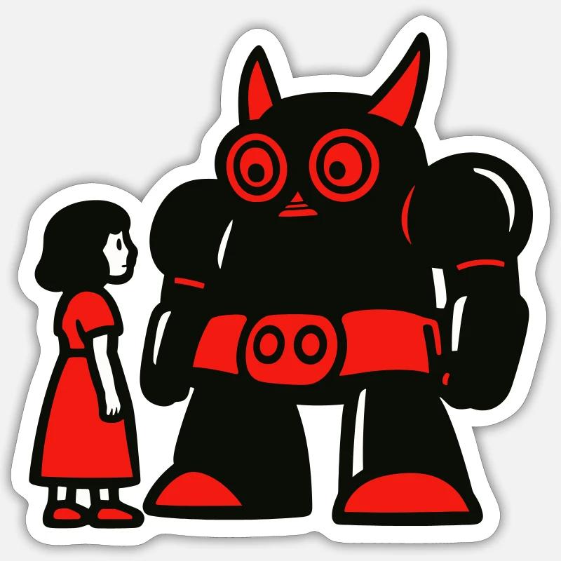 Sticker taille S (10 x 10 cm) - 