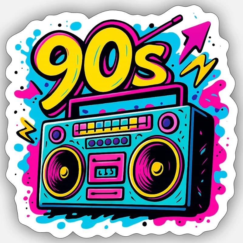 Sticker Größe S (10 x 10 cm) - 
