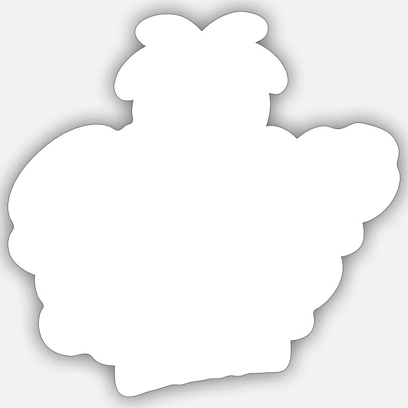 Mallorca Deluxe Edition - Sticker Größe S (10 x 10 cm) - Mattweiß