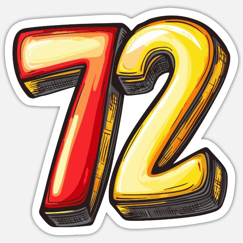 Sticker Größe S (10 x 10 cm) - 