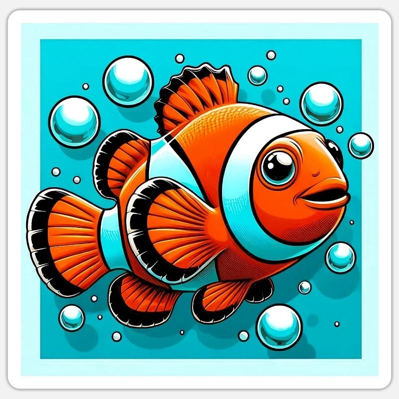 Sticker taille S (10 x 10 cm) - 