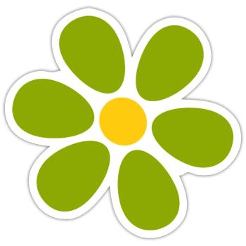 Flower green flower green flowers st patrick's day - Sticker size S (10 x 10 cm) - white matte - Front