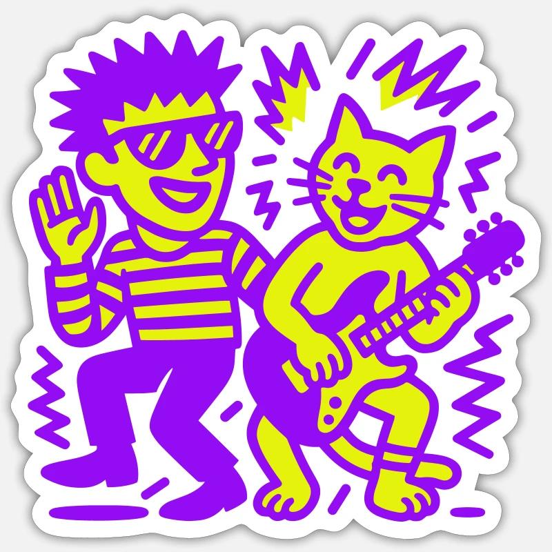 Cacophony Sticker size S (10 x 10 cm)