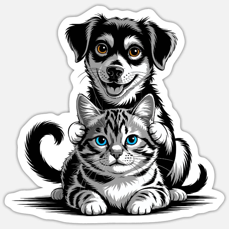 Sticker taille S (10 x 10 cm) - 