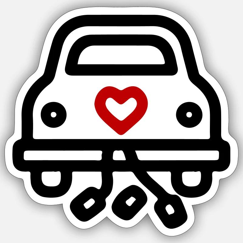 Sticker Größe S (10 x 10 cm) - 