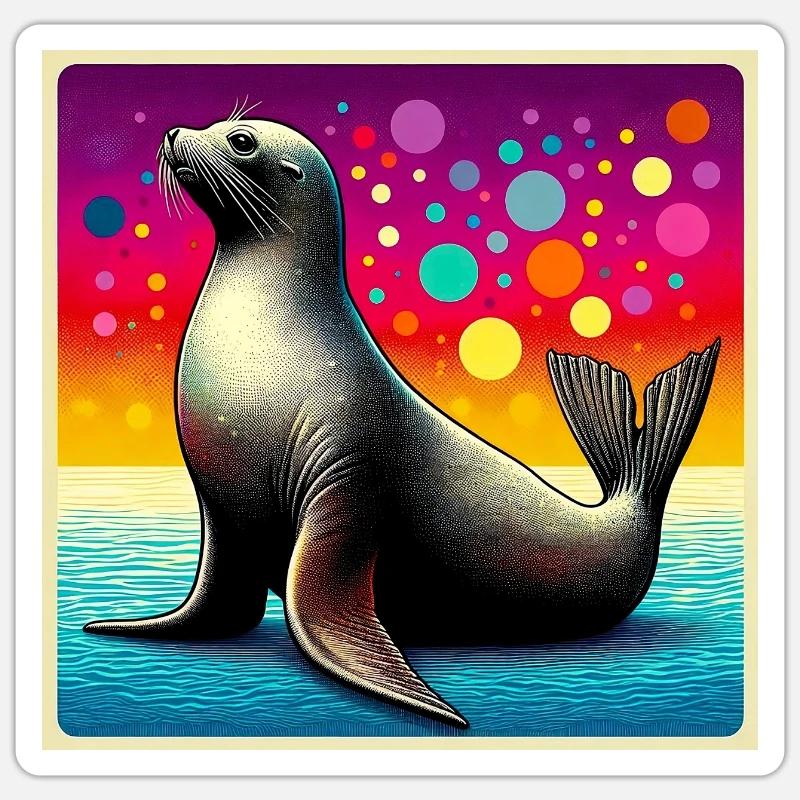 Sticker Größe S (10 x 10 cm) - 