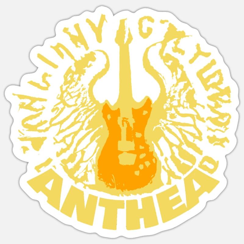 Anthéa - Sticker taille S (10 x 10 cm) - blanc mat