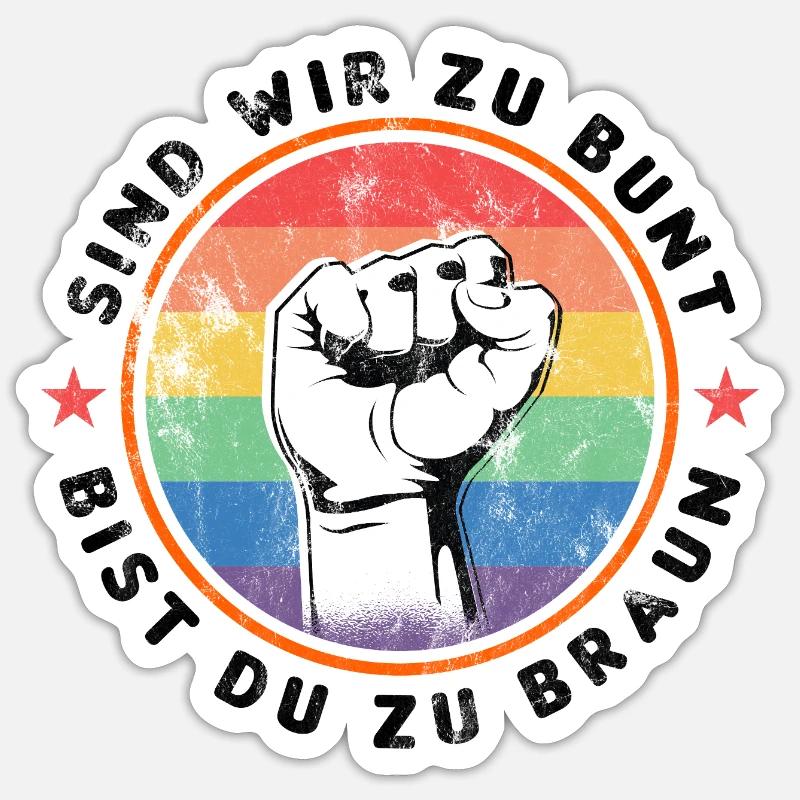 Sticker Größe S (10 x 10 cm) - 