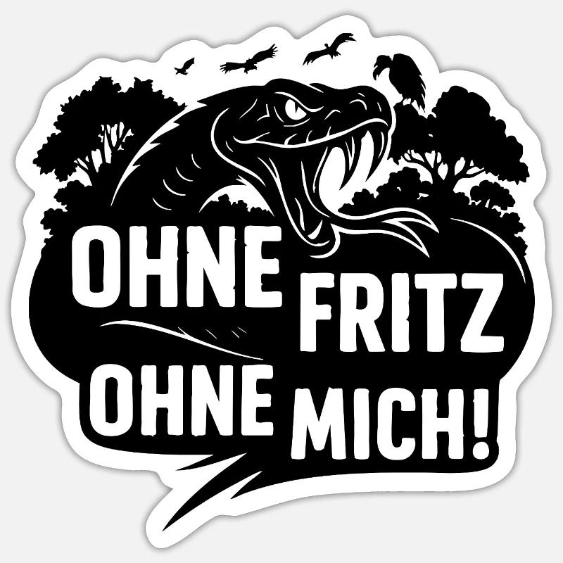 Sticker Größe S (10 x 10 cm) - 