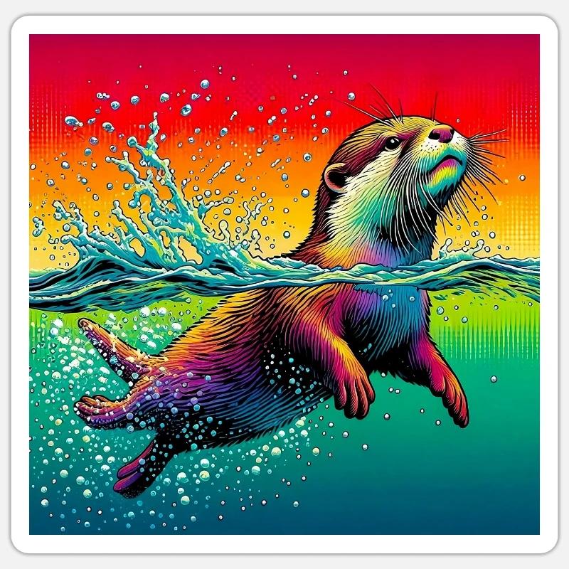 Sticker Größe S (10 x 10 cm) - 