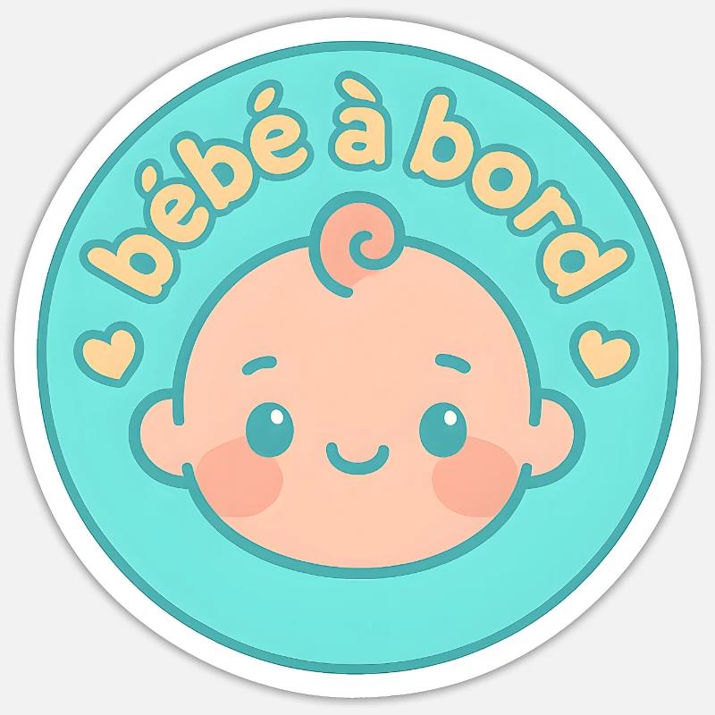 Sticker taille S (10 x 10 cm) - 