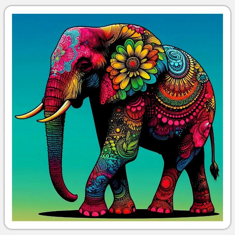 Sticker Größe S (10 x 10 cm) - 