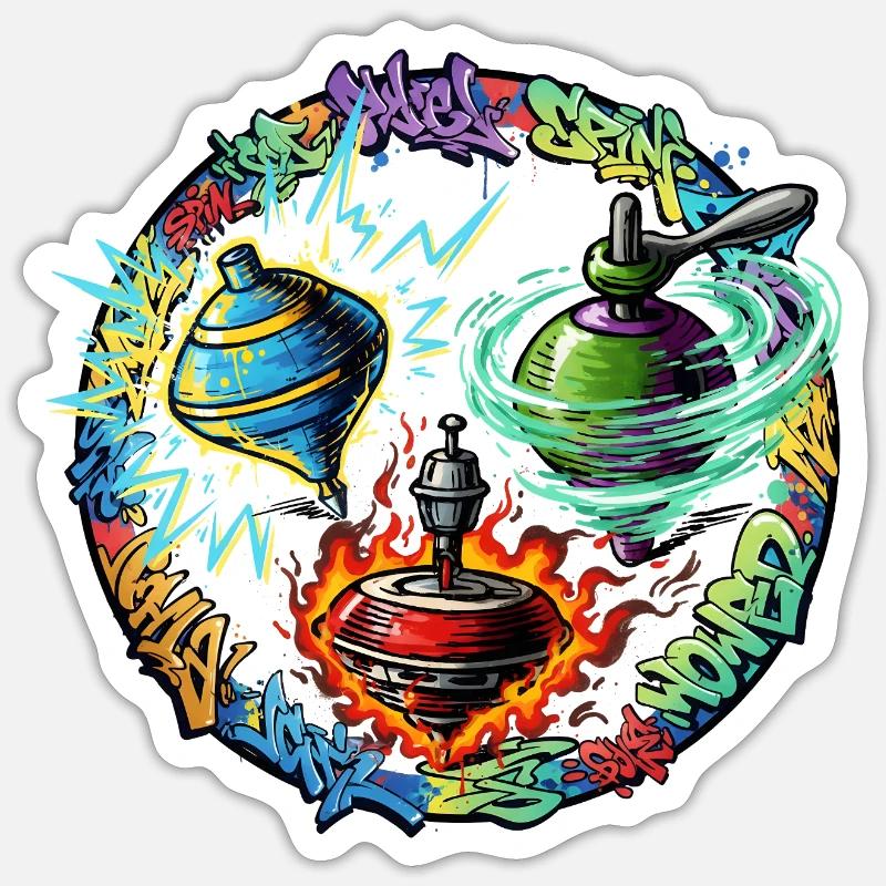 Sticker taille S (10 x 10 cm) - 