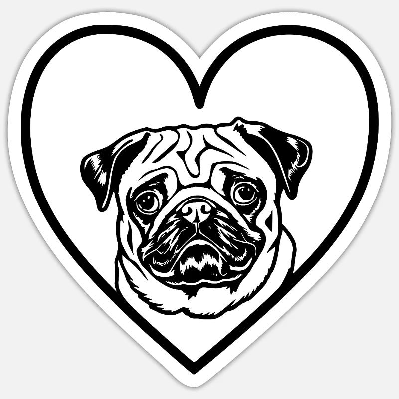 Sticker størrelse S (10 x 10 cm) - 