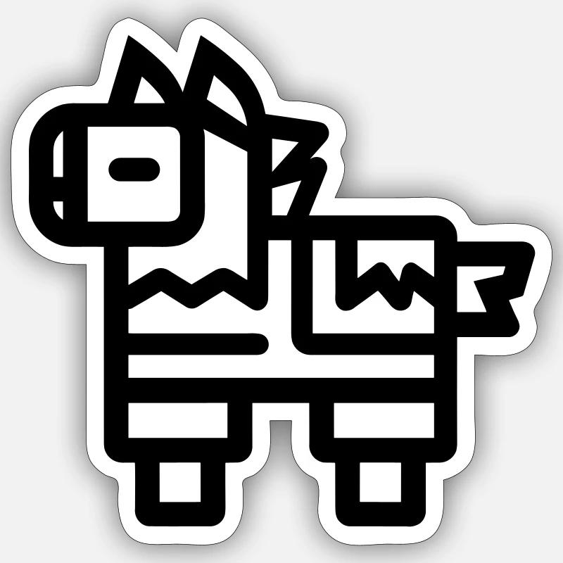 Sticker Größe S (10 x 10 cm) - 