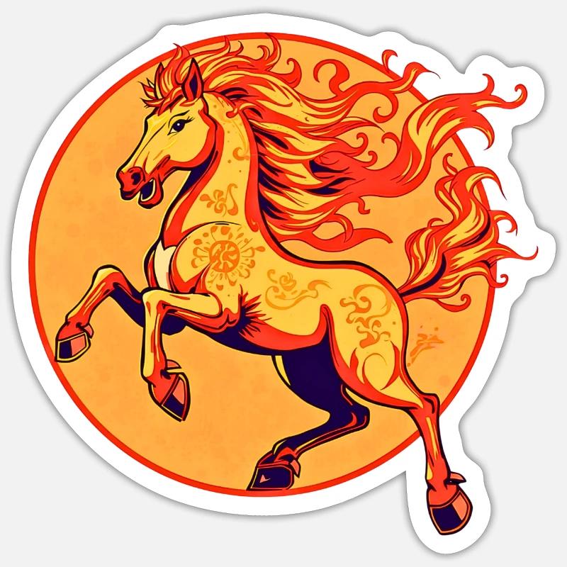 Sticker taille S (10 x 10 cm) - 