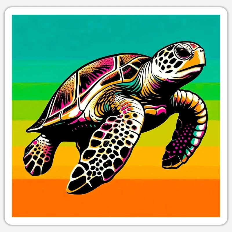 Sticker Größe S (10 x 10 cm) - 