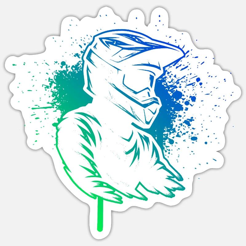 Sticker taille S (10 x 10 cm) - 