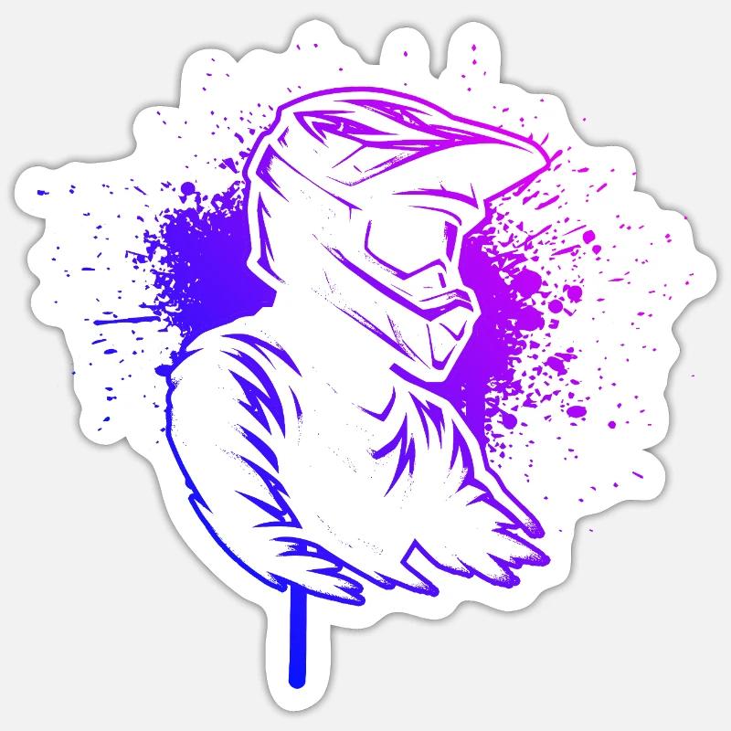 Sticker Größe S (10 x 10 cm) - 