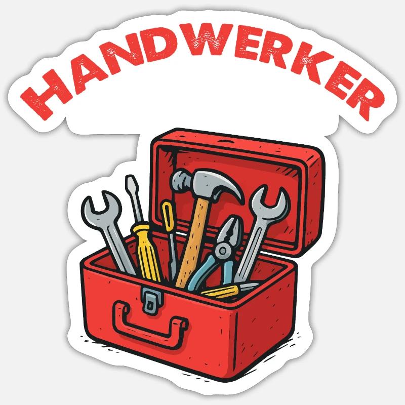 Sticker Größe S (10 x 10 cm) - 