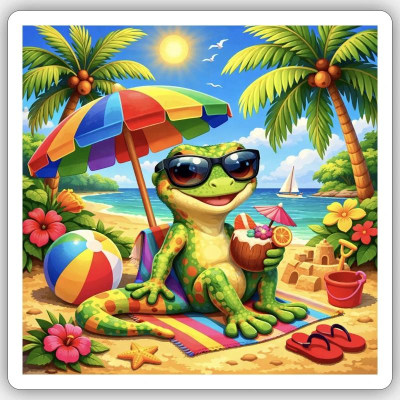 Sticker Größe S (10 x 10 cm) - 