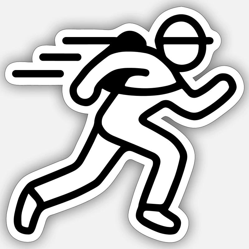 Sticker taille S (10 x 10 cm) - 