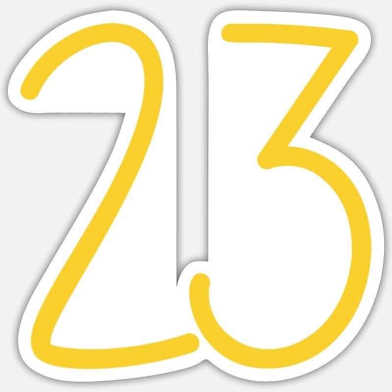 23 Sticker size S (10 x 10 cm)