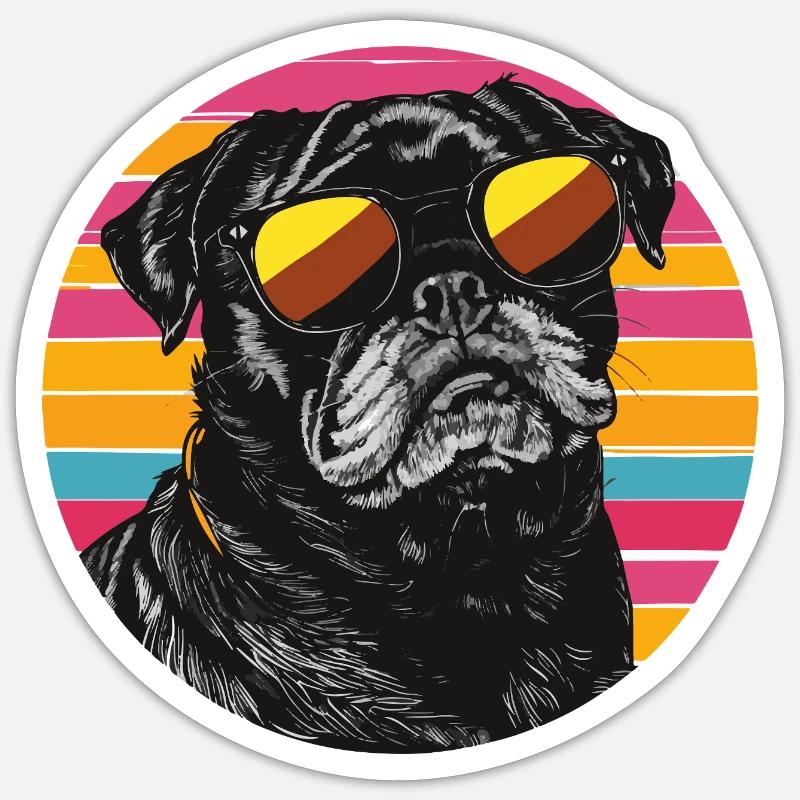 Sticker Größe S (10 x 10 cm) - 