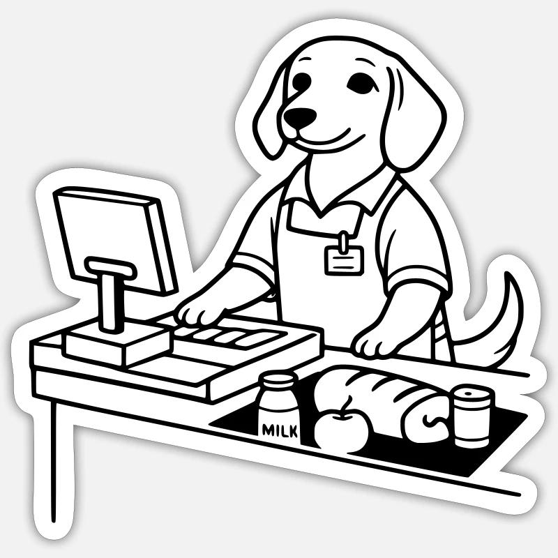 Sticker Größe S (10 x 10 cm) - 