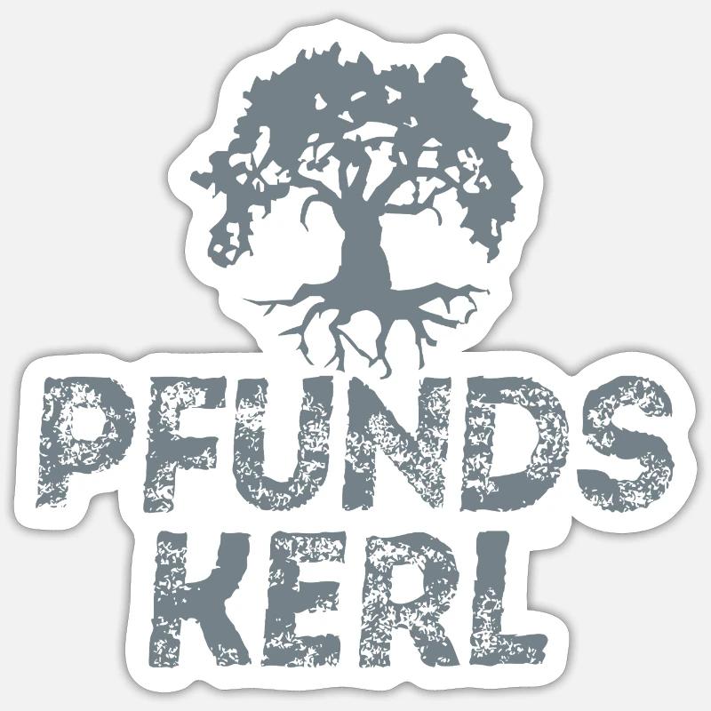 Pound Guy - Sticker size S (10 x 10 cm) - white matte