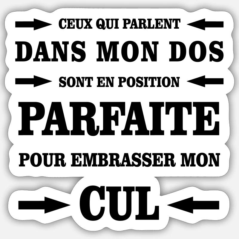 Sticker taille S (10 x 10 cm) - 