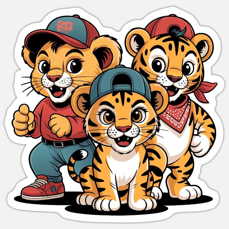 Sticker taille S (10 x 10 cm) - 