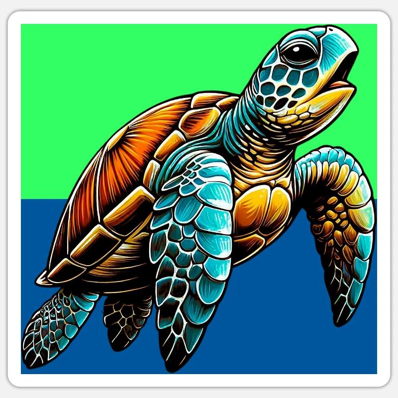 Sticker Größe S (10 x 10 cm) - 