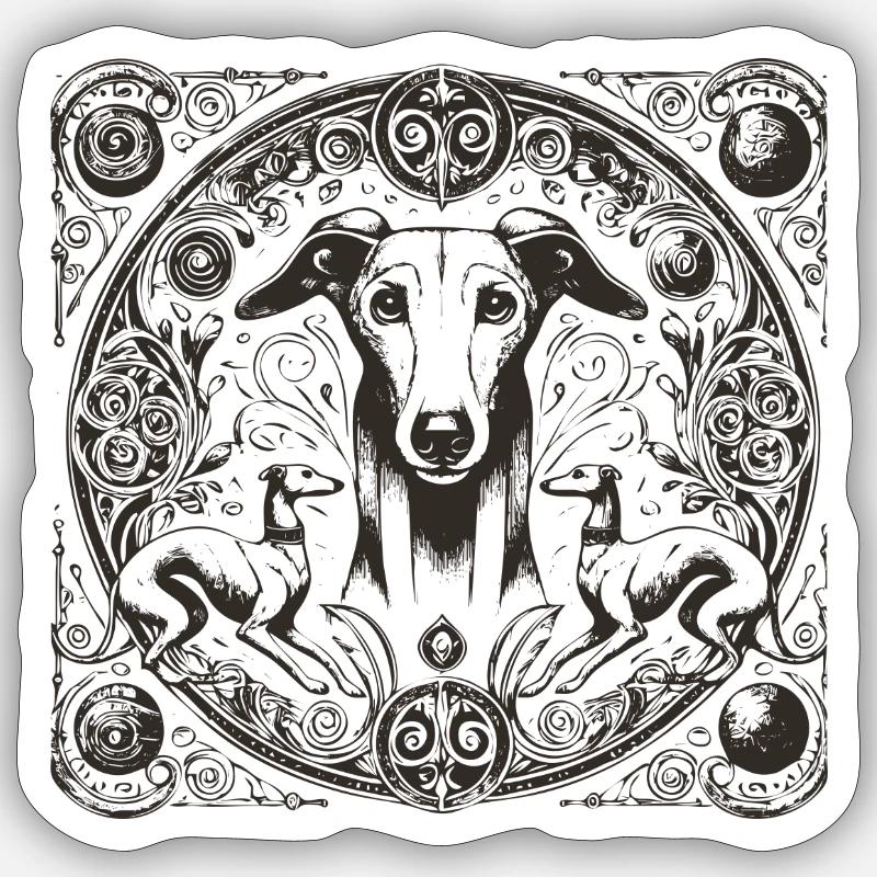 Sticker Größe S (10 x 10 cm) - 