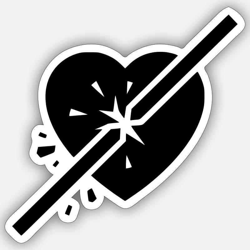 Sticker size S (10 x 10 cm) - 