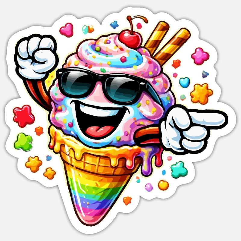 Sticker taille S (10 x 10 cm) - 