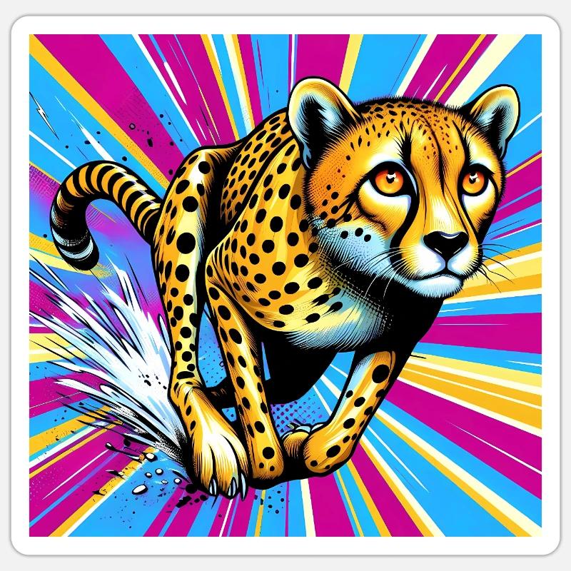 Sticker Größe S (10 x 10 cm) - 