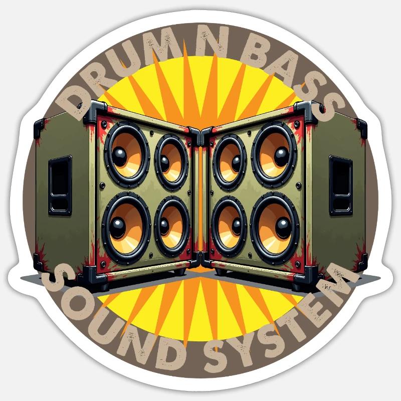 Sticker taille S (10 x 10 cm) - 